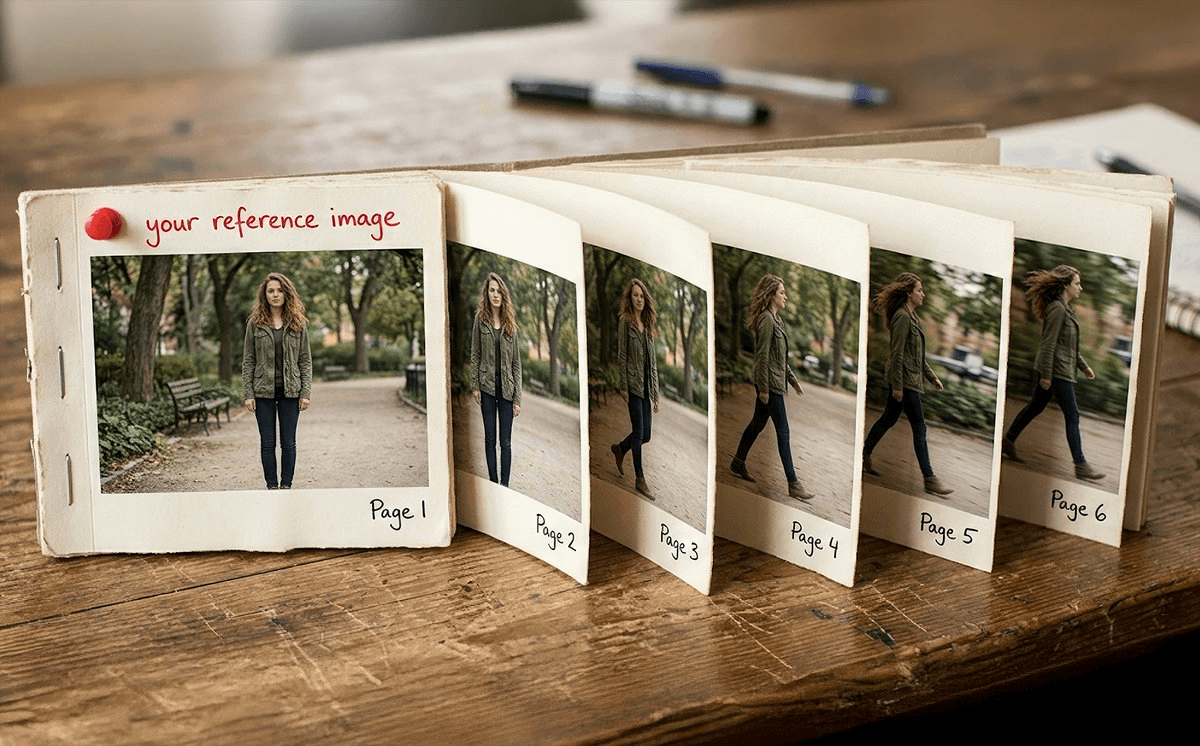 Reference-to-motion example